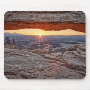 Mousepad Nascer do sol no arco do Mesa, parque nacional de