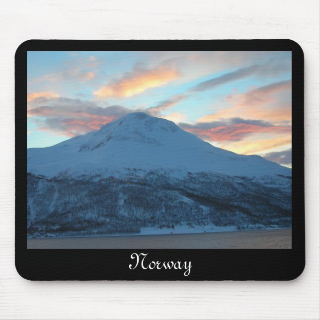 Mousepad Nascer do sol norueguês (Frente)