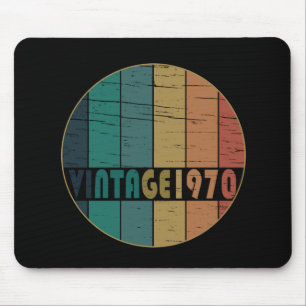 Mousepad Nascer em presente de aniversário de 1970