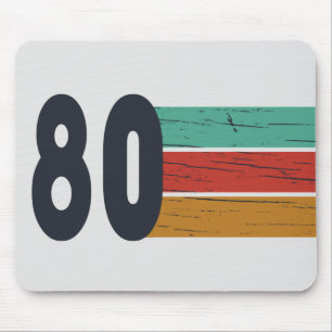 Mousepad Nascer em presente de aniversário de 1980