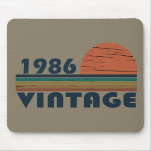 Mousepad Nascer no pôr do sol clássico de 1986