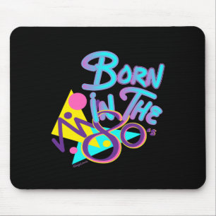 Mousepad Nascer nos anos 80 - Placa do mouse de Legal idade