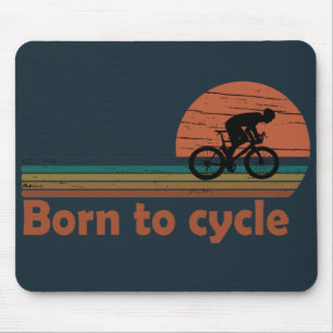 Mousepad Nascer para ciclo de vintagem