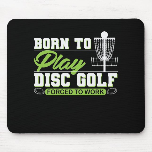 Mousepad Nascer para Jogar Golf de Disco (Frente)
