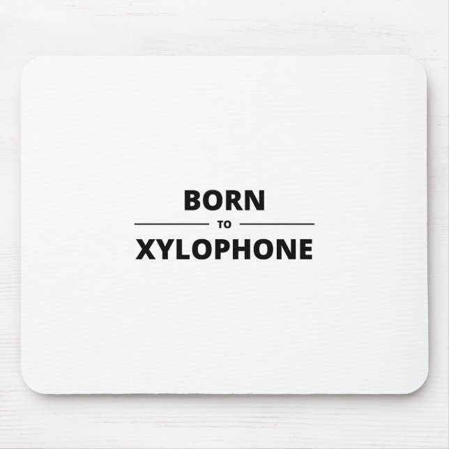 MOUSEPAD NASCER PARA XYLOPHONE (Frente)