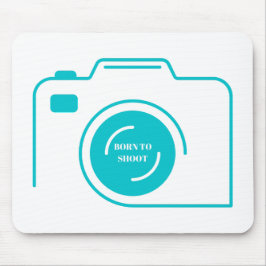 Mousepad Nascido para Fotografar - Mouse Mat Branco de Fotó