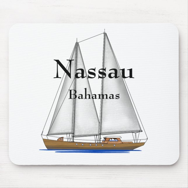 Mousepad Nassau Bahamas (Frente)