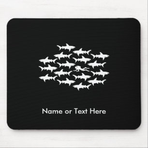 Mousepad Natação do mergulhador de mergulhador com uma