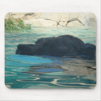 Mousepad Natação do urso de urso