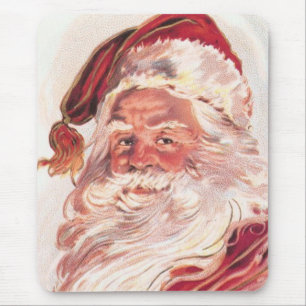 Mousepad Natais vintages Santa Claus