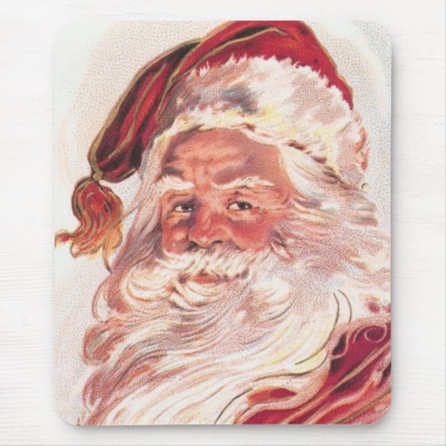 Mousepad Natais vintages Santa Claus (Frente)