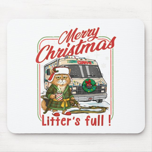 Mousepad Natal Alegre da Caixa de Areia Cheia Presentes Div (Frente)