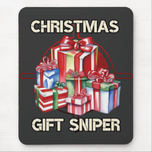 Mousepad Natal, atirador, presente, exército