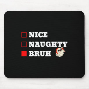 Mousepad Natal Belo Noivo Bruh Funny Xmas Lista 1