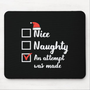 Mousepad Natal Bom Tentativa Inocente Foi Feita Xmas Men W