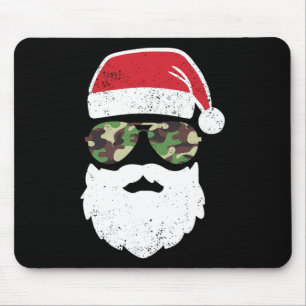 Mousepad Natal Camuflado Em Julho Retro Vintage Camuflado N