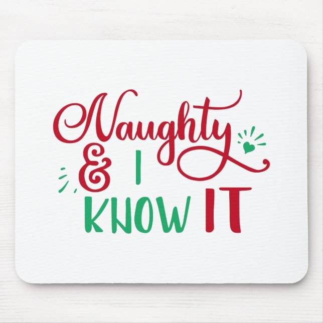 Mousepad Natal da Typografia Divertida (Frente)