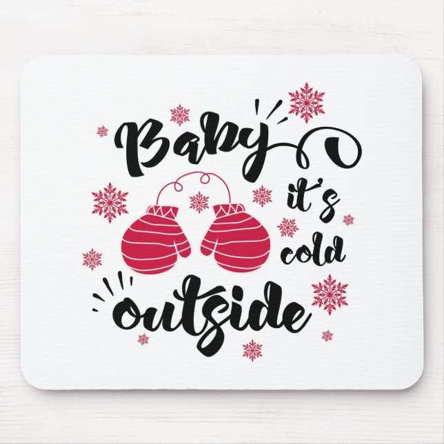 Mousepad Natal da Typografia Divertida (Frente)