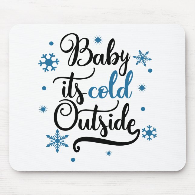 Mousepad Natal da Typografia Divertida (Frente)
