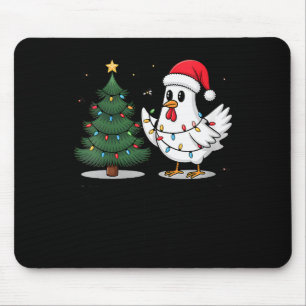 Mousepad Natal das Galinhas Alegre das Mulheres Ultrygeist