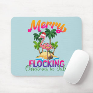 Mousepad Natal de bloqueio de feliz Natal em julho