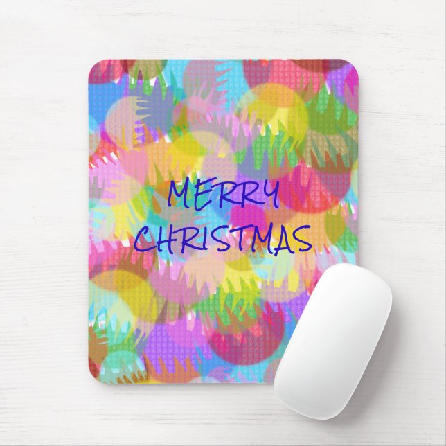 MOUSEPAD NATAL DE MERCADORIAS PERSONALIZADO E COM COR ESPAR (Com mouse)