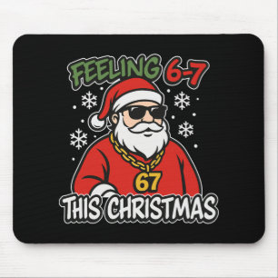 Mousepad Natal Divertido Crianças 6-7 67 Seis Sete Meme Men