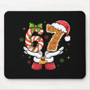 Mousepad Natal Divertido Seis Sete 6 7 Meme Geração Alpha G