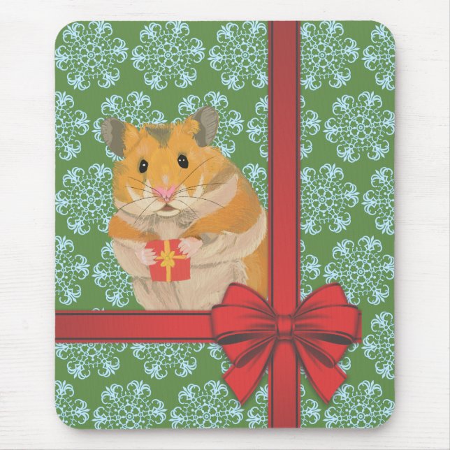 Mousepad Natal do Hammy (Frente)