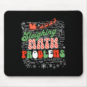 Mousepad Natal do professor de matemática com problemas de