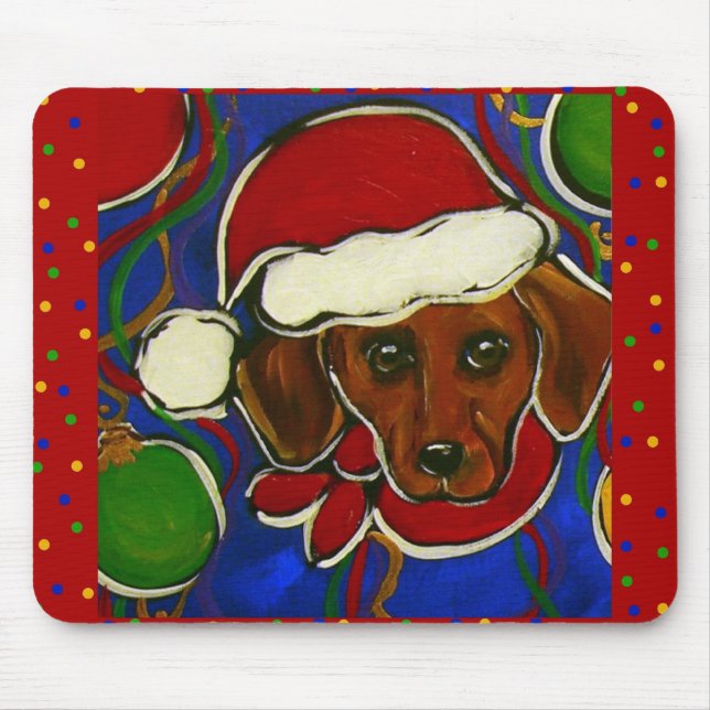 Mousepad Natal Doxie (Frente)