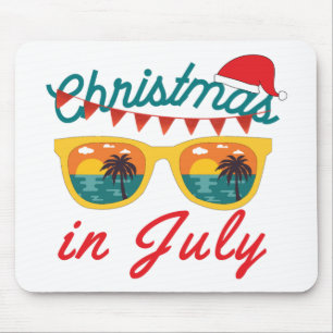 Mousepad Natal Em Julho