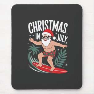 Mousepad Natal em julho Furioso Natal Natal Papais noeis Pr