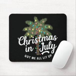 Mousepad Natal em Julho Me Deixou Todo Animado