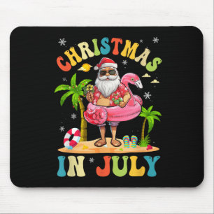 Mousepad Natal Em Julho Papais noeis Engraçados Feira De Pr