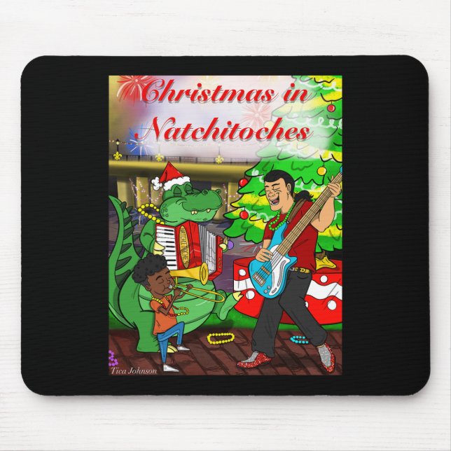 Mousepad Natal em Natchitoches (Frente)