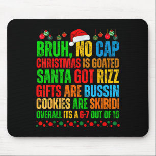 Mousepad Natal Engraçado Escola Geração Alpha Geração A Gír