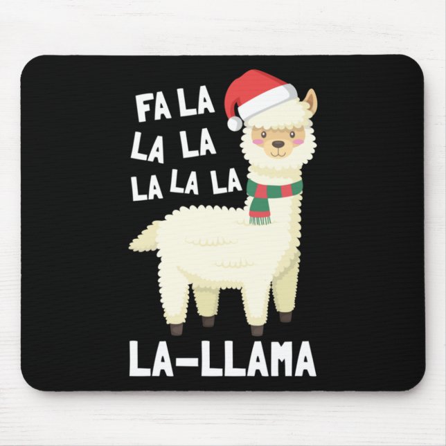 Mousepad Natal Fa La Llama Essential (Frente)