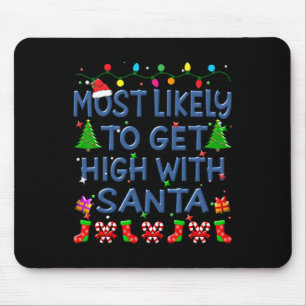 Mousepad Natal Mais Provável Para Se Encolher Com A Família