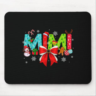 Mousepad Natal Mimi Coquete Laço Mimi Natal
