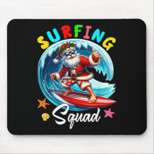 Mousepad Natal na Praça do Surfe em Papais noeis de julho D