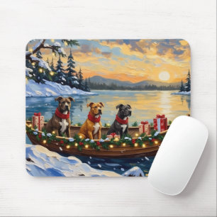 Mousepad Natal no Barco de Pitbull Festa