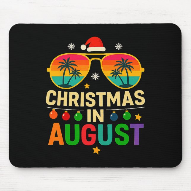 Mousepad Natal No Natal De Agosto (Frente)