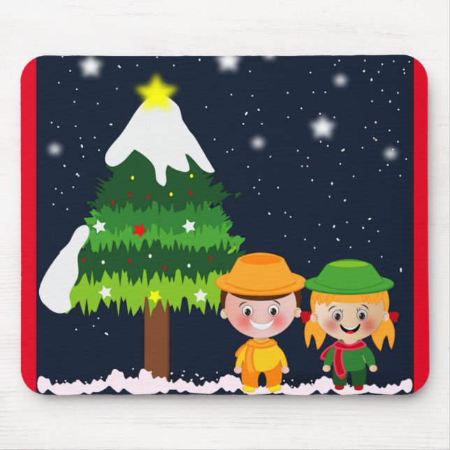 MOUSEPAD NATAL NOITE (Frente)