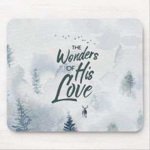 Mousepad Natal Religioso Admira de Sua Abençoação