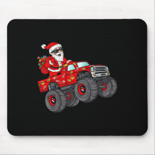 Mousepad Natal Santa Claus Andando Monstros Rapazes Ki