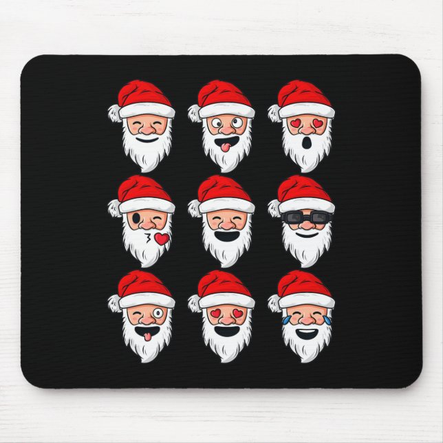 Mousepad Natal Santa Claus Diverte Rapazes Meninas Crianças (Frente)
