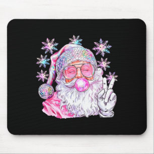 Mousepad Natal Vintage Retro Papai Noel Nk Balão Sungles