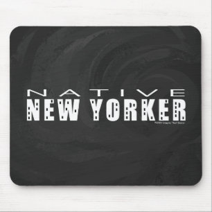 Mousepad Native New Yorker black
