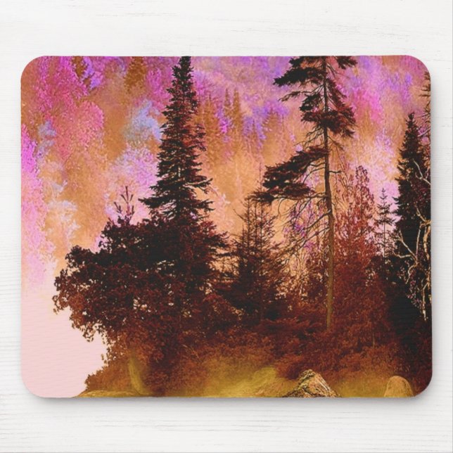 Mousepad Natureza Colorido (Frente)